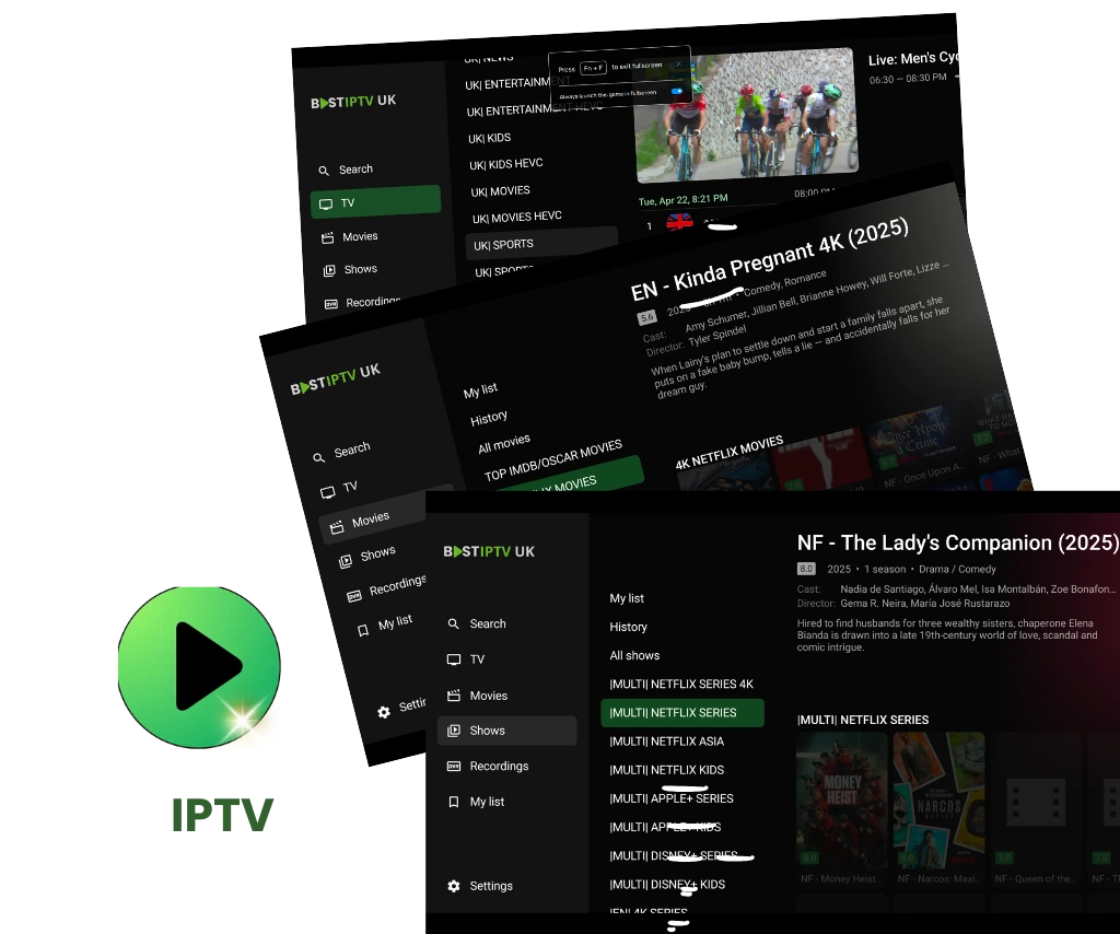 BEST IPTV UK