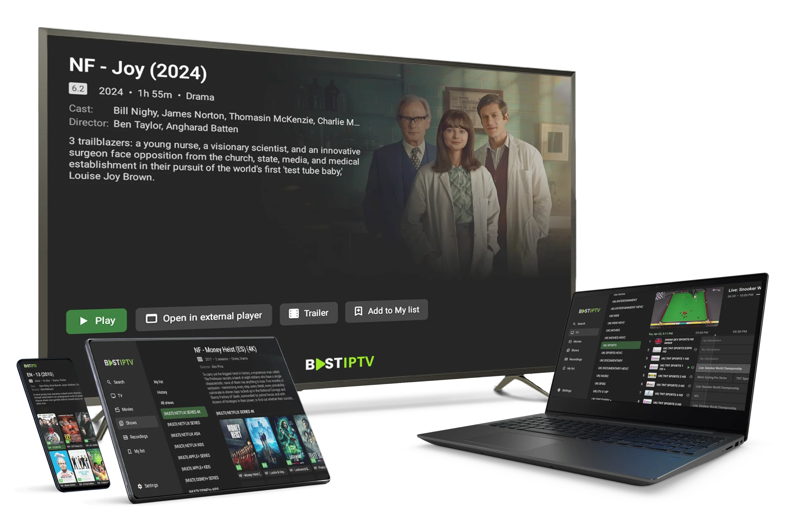 BEST IPTV UK